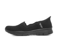Skechers Women's Seager Believe It Trainer, Black, 4 UK