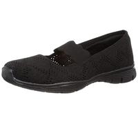 Skechers Womens Seager Power Hitter Trainers Black Knit 6.5 (39.5)