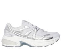 Skechers Women's Shadow - Stellar 90 Sneaker in Gray, Size 4.5 | Synthetic/Textile, Vegan