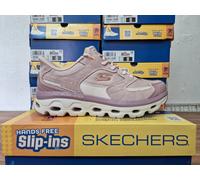 SKECHERS WOMENS SHOES GLIDE STEP PINK LADIES MEMORY FOAM SLIP IN TRAINERS UK 5