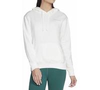 Skechers Women's Signature Pullover Hoodie Hooded Sweatshirt, Snow White, S