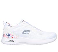 Skechers Women's 149756 WMLT Trainers, White Mesh/Multi Trim, 5 UK