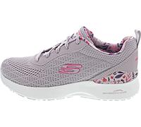 Skechers Women's Skech-Air Dynamight Laid Out Sneaker, Lavender Mesh/Multi Trim, 3 UK