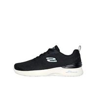 Skechers Women's Skech-AIR Dynamight Splendid Path, Black Mesh/Periwinkle Trim, 5.5 UK