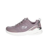 Skechers Women's Skech-AIR Dynamight The Halcyon Sneaker, Lavender Mesh/Silve Trim, 4 UK