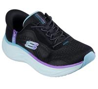 Skechers Slip-On Sneakers Skech Cloud Perfectly Plush – Black Mesh/Synthetic, Vegan, UK 3