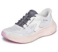 Skechers Women's Skech Cloud Plush Horizon Slip-in Trainers, White Mesh/Synthetic/Multi Trim, 6 UK