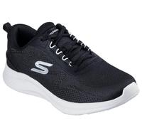 Skechers Women's Skech-Lite Pro 2.0 Everyday Pace Sneaker, Black Mesh/White Trim, 4.5 UK