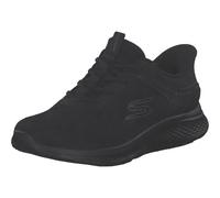 Skechers Women's Skech-Lite Pro 2.0 Smooth Current Slip-On Sneakers, Black Knit, 6 UK