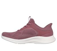 Skechers Women's Skech-Lite Pro 2.0 Smooth Current Sneaker, Dark Mauve Knit, 4 UK