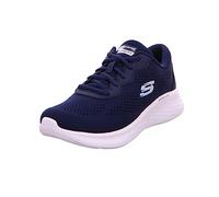 Skechers Women's Skech-Lite Pro Perfect Time Sneaker, Navy Mesh/White Trim, 4 UK