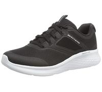 Skechers Women's Skech-LITE PRO Sneaker, Black Synthetic/Mesh/White Trim, 8 UK