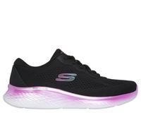 Skechers Women's Skech-LITE PRO Stunning Steps, Black Mesh/Purple Trim, 8 UK