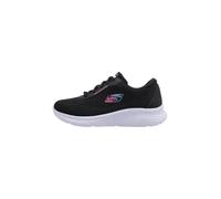 Skechers Women's Skech-Lite Pro Through The Mud Sneaker, Black Mesh/Multi Trim, 4 UK