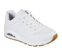 Skechers womens Skecher Street Women's Uno - Stand on Air Sneaker White 6.5 Wide US