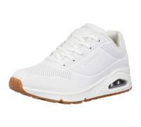 Skechers womens Skecher Street Women's Uno - Stand on Air Sneaker White 7.5 Wide US