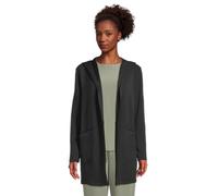 Skechers Women's Cozy Fit Skechluxe Elevate Hoodigan Sweatshirt, Black, Large