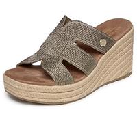Skechers womens Skechers Women's Martha Stewart Iris -Unstoppable, Brown, 10