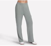 Skechers Women's SKECHLUXE Elevate Cargo Jogger in Taupe/Olive, Size Large | Rayon/Polyester/Spandex