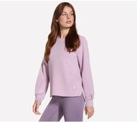 Skechers Women's SKECHLUXE Elevate Crewneck Top in Mauve/Purple, Size 2XL | Rayon/Polyester/Spandex