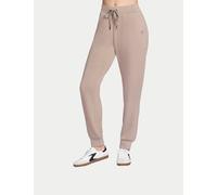 Skechers Women's Skechluxe Elevate Drawstring Cuffed Joggers - M - Taupe, Taupe