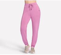 Skechers Women's Skechluxe Elevate Jogger in Rose, Size Medium | Rayon/Polyester/Spandex