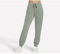 Skechers Women's SKECHLUXE Elevate Jogger in Taupe/Olive, Size 2XL | Rayon/Polyester/Spandex