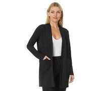 Skechers Womens Skechluxe Renew Cardigan Sweater, Bold Black, XL UK