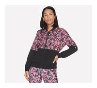 Skechers Womens Skechweave Fantasy Fields Bomber Jacket Outerwear
