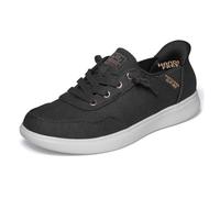 Skechers Women's Skip Cute B Cute Sweet Slip-in Trainers, Black Canvas, 6 UK