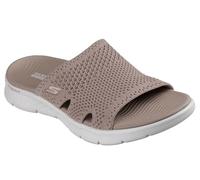 Skechers Women's Slide Sandal, Taupe, 6 UK Wide