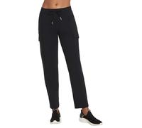 Skechers Women's Slip-ins Cargo Pant in Black, Size XL | Nylon/Spandex