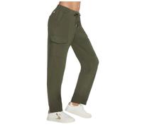 Skechers Slip-Ins Cargo Pant Olive/Black Size Large Female