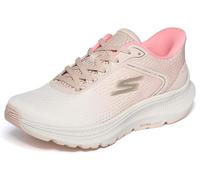 Skechers Women's Slip-in Engineered Ombre Mesh Lace Up Sneakers Pink