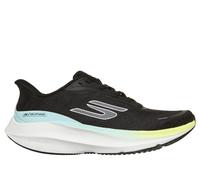 Skechers Women's Slip-ins: Aero Pulse Sneaker in Black/Yellow/Blue, Size 4.5 | Textile/Synthetic, Vegan, Machine Washable , Arch Fit