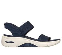 Skechers Women's Slip-ins: Arch Fit 2.0 Sandal - Kennedy Sandals in Navy Blue, Size 4 | Textile, Vegan, Machine Washable