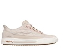 Skechers Women's Slip-ins: Arch Fit Arcade - Cosy Fit Cuddle Steps Sneaker in Off White, Size 6.5 | Textile/Leather/Synthetic
