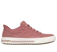 Skechers Women's Slip-ins: Arch Fit Arcade - Cosy Fit Cuddle Steps Sneaker in Rose, Size 6.5 | Textile/Leather/Synthetic
