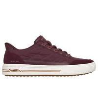 Skechers Women's Slip-ins: Arch Fit Arcade - Cosy Fit Cuddle Steps Sneaker in Wine, Size 5.5 | Textile/Leather/Synthetic