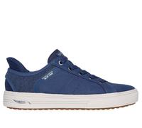 Skechers Women's Slip-ins: Arch Fit Arcade - Forever Cosy Sneaker in Navy Blue, Size 5 | Textile/Synthetic, Vegan, Machine Washable