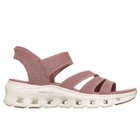 Skechers Women's Slip-ins: Arch Fit Glide-Step Pro Sandal - Ace Sandals in Dark Rose, Size 8 | Textile, Vegan, Machine Washable