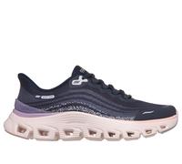 Skechers Women's Slip-ins: Arch Fit Glide-Step Wave Sneaker in Navy Blue, Size 7 | Textile/Synthetic, Vegan, Machine Washable