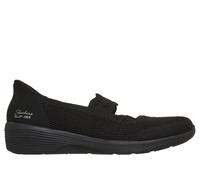 Skechers Women's Slip-ins: Arya - Subtle Gleam Shoes in Black, Size 5 | Textile, Vegan, Machine Washable