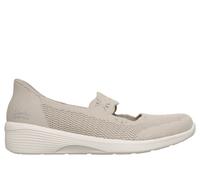 Skechers Women's Slip-ins: Arya - Subtle Gleam Shoes in Natural, Size 2 | Textile, Vegan, Machine Washable