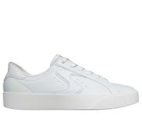 Skechers Women's Slip-ins: Belmont - Elevated Attitude Sneaker in White, Size 8 | Synthetic, Vegan, Machine Washable