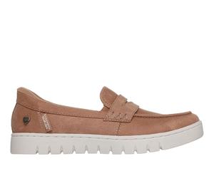 Skechers Women's Slip-ins: BOBS Arch Comfort Sunfest Shoes in Tan, Size 6 | Textile/Metal, Vegan, Machine Washable