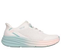 Skechers Women's Slip-ins: BOBS Skillz - Too Essential Sneaker in White, Size 7 | Textile/Synthetic, Vegan, Machine Washable