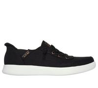 Skechers Women's Hands Free Slip-ins Bobs Skip B Cute Sweet Sneaker, Black White, 4 UK
