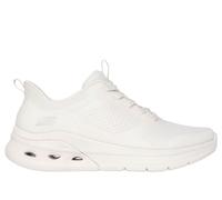 Skechers Women's Slip-ins: BOBS Sport Arc Waves 2.0 - Now On Sneaker in Off White, Size 7 | Synthetic/Textile