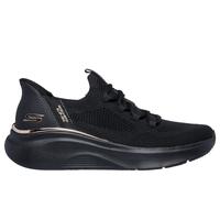 Skechers Women's Slip-ins: BOBS Sport B Love - True Delight Sneaker in Black, Size 6 | Textile/Synthetic